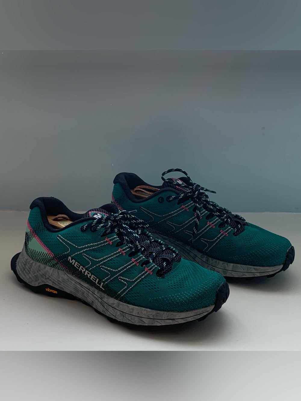 Merrell Women's Teal and Black Trail Shoes